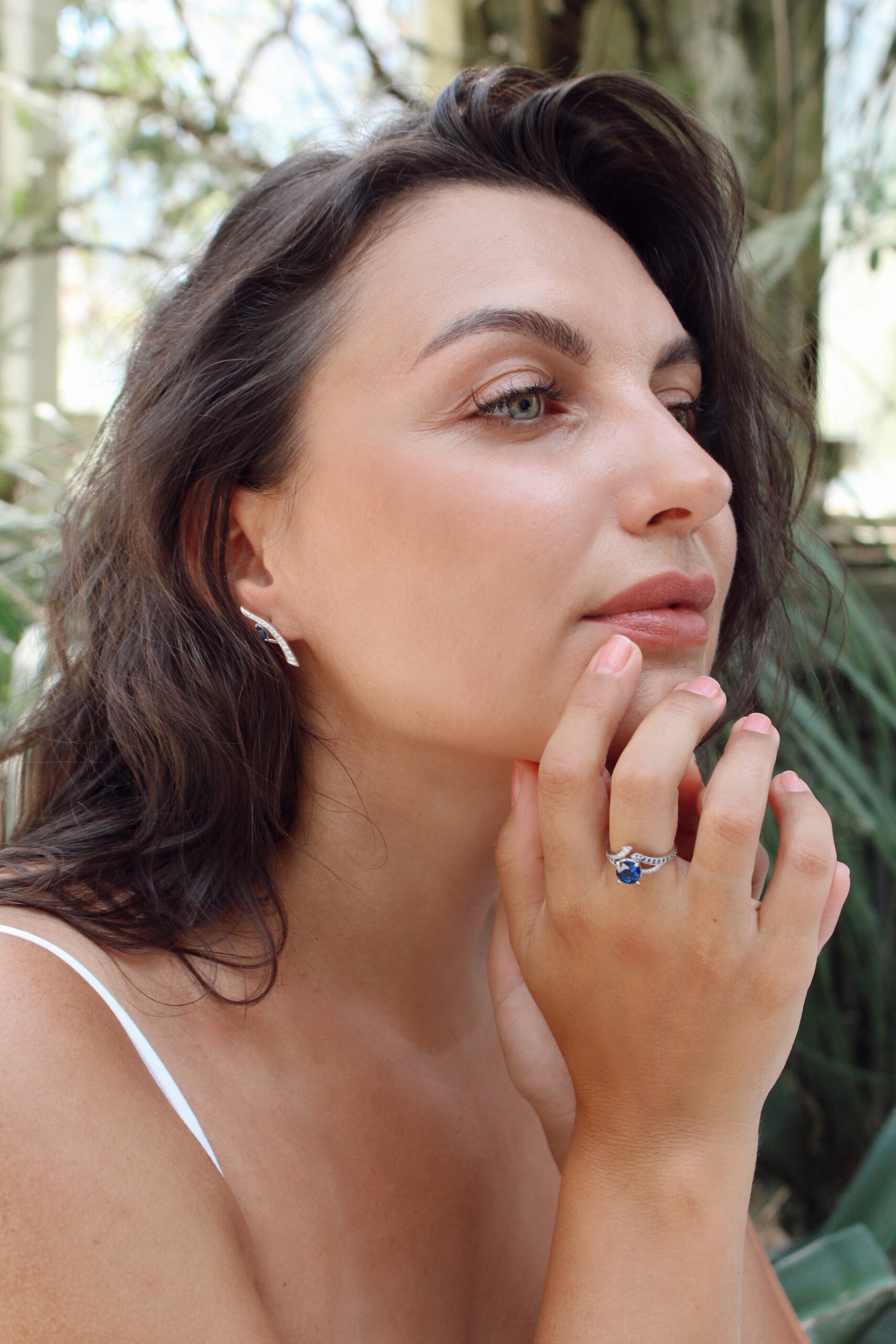 Shooting photo bijoux portée Shooting photo de bijoux et femme